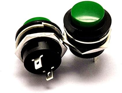 Prekidač gumba za samo resetiranje prekidača JOG Switch R13-507 16mm Žuta zaključana prekidač -