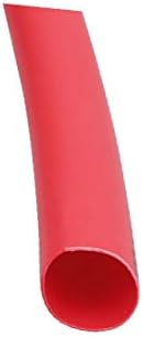 X-dree dužina 5 mm unutarnji dia poliolefin izolirana toplotna skupljana cijev žičana omotač crvena (32,8