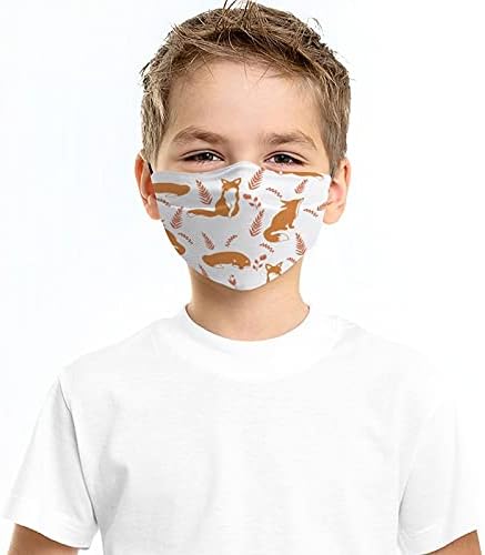 Ztpic maska za lice periva Dječija maska za lice slatke maske za lice za djecu jesen maska za lice Kawaii