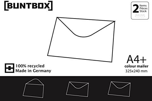 Set od 2 kutija 2 & nbsp;koverta za poštu u boji, višebojni Atlantik