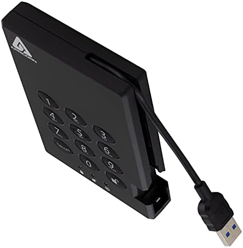 Ajricorn 2TB AEGIS Padlock USB 3.0 256-bitni AES XTS hardver šifrirani prijenosni eksterni hard disk i apricon