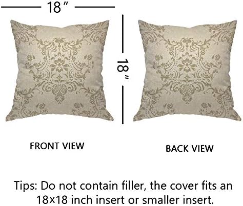 Ekobla Damask cvjetni jastuk za bacanje Vintage Victorian Renaissance Retro Romantični Elegantni kraljevski