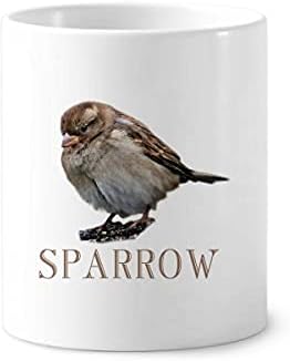 Shows Shows Sparrow Birds Art Deco Poklon modna četkica za zube Pen Holder CERC postolje za olovke
