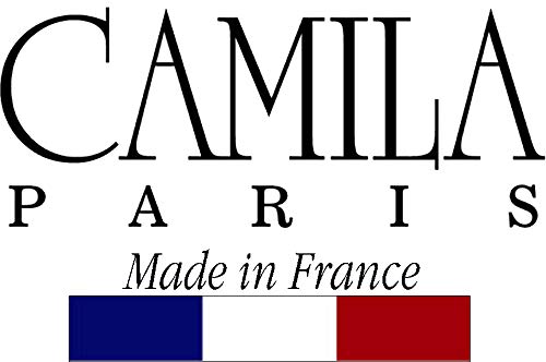 Camila Paris CP3390 Francuska kopča za ukosnicu za kosu za djevojčice, sivo zeleni mali Set od 2 kopče za