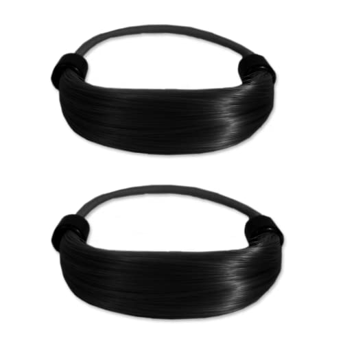 Mia Tonytail Rep Wrap, Sintetička Kosa Koja Izgleda Kao Vaša Kosa Omotana, Classic + Chic-Crno Pakovanje