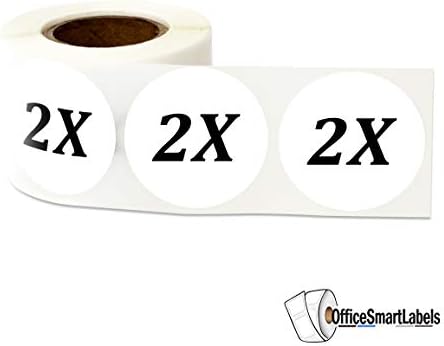 OfficeSmartLabels unaprijed štampane naljepnice veličine 2x - XX-velike naljepnice / naljepnice veličine