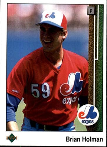 1989 Gornja paluba 356 Brian Holman Montreal Expos MLB bejzbol kartica NM-MT