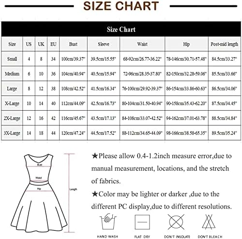 NOKMOPO seksi haljine za žene datuma noć V-izrez labavi rukav elastični struk od tiskane haljine mini haljina