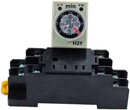 Ezzon H3Y-2 10m 12V mali vremenski relej snage na vremenski kašnjenje Srebrna tačka