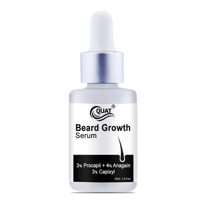 Malar beard growth Serum za muškarce, 30 Ml |3% Procapil, 4% Anagain & 3% Capixyl / svakodnevna upotreba