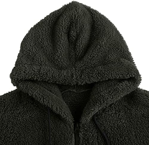 ADSSDQ Zip up hoodie muškarci, kaputi na plaži muškarci dugih rukava zima plus veličina modna ugrađena jakna