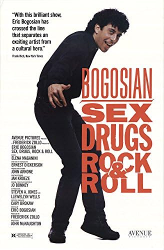 Seks droga i rock & roll 27x40 originalni filmski poster jedan list 1991 Eric Bogosian