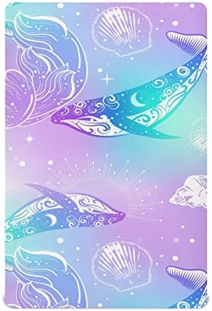 Kitovi Dolfini valovi sa krevetima za dječake Dječji paket i reprodukciju listova super meki mini listovi
