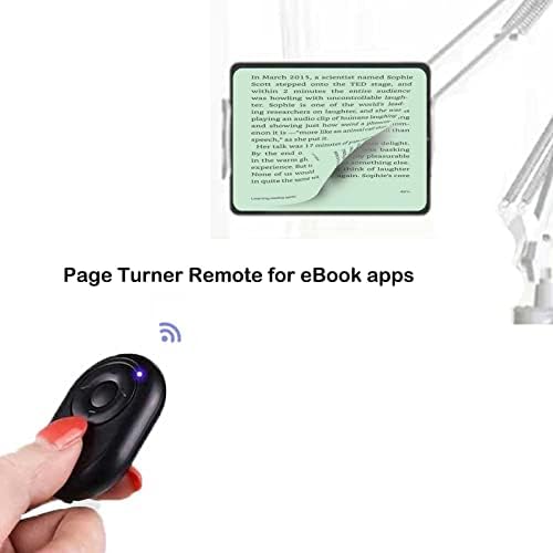 Bluetooth stranica Turner Remote za iPhone - Bluetooth kamera Remote, Tiktok Remote i Powerpoint Remote