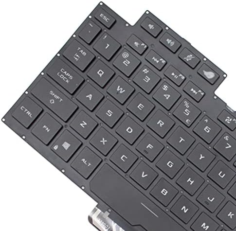 ANTWELON Zamjena Laptop Tastatura sa pozadinskim osvjetljenjem za ASUS ROG Zephyrus GA502 GU502 GX502 GU502G
