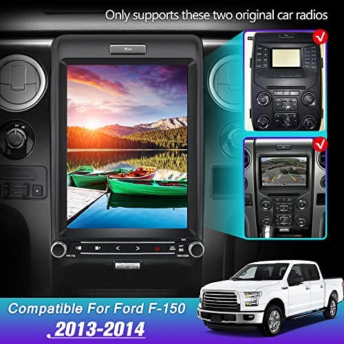 Android 12.1 inčni Auto Stereo Radio kompatibilan za Ford F150 2013 2014, CarPlay Android Auto Head Unit