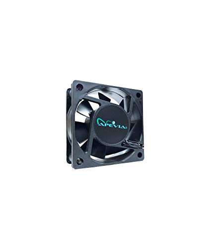 Apevia CF7025S - 5 70mm x 70mm x25mm crni ventilator sa 4pin Molex + 3pin Adapter za matičnu ploču