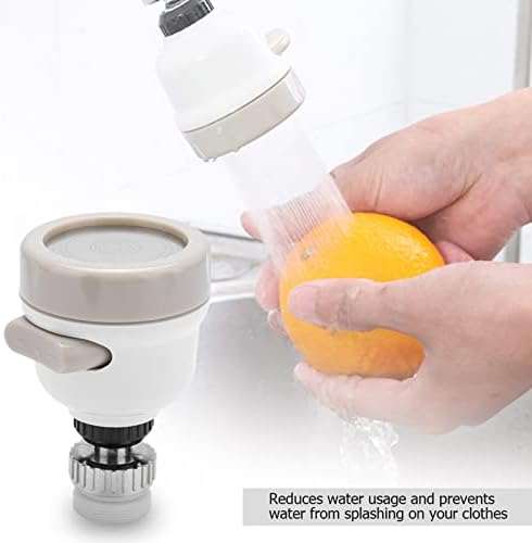 Yosoo 360 ° okretni filter za podesivi vode, kuhati glavom Pokretni spremnik za spremanje vode Dodirnite