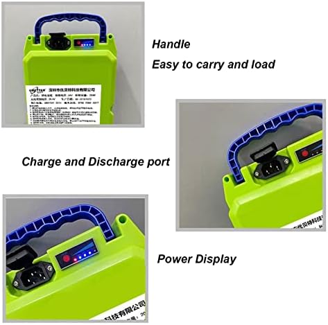 HJGHY 20Ah 48V 24V električni alati baterija punjiva zamjenska baterija Ugrađena litijumska baterija za