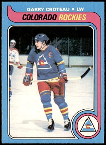 1979 O-pee-chee 158 Gary Croteau Colorado Rockies-Hockey Ex / MT Rockies-Hokej