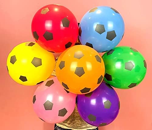 Na sceni tema ukras fudbalski balon atmosfera aranžmana balona boja