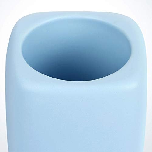 ZXB-shop čistač toaletna četka mat keramička toaletna četka i nosač, ručica od nehrđajućeg čelika zamenljiva