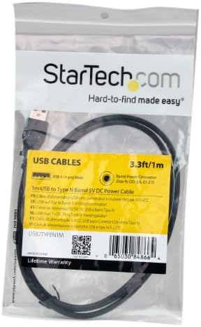 Starch.com 3 FT USB u TIP M BARTEL 5V DC kabl za napajanje - Kabl za napajanje - USB do DC priključka 5,5
