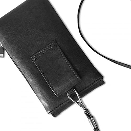 Zaštitnik životinja Ljubav kućnog ljubimca PET Slave Telefon novčanik torbica Viseće mobilne torbice Crni
