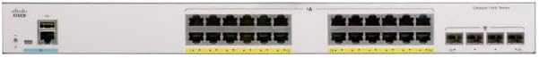 Cisco Catalyst 1000-48FP-4x-L mrežni prekidač, 48 Gigabit Ethernet POE + portovi, 740W POE budžet, 4 10g SFP + uzvisica