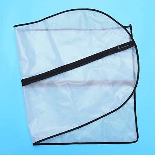 1 kom odjeća za zaštitu od prašine prozirna torba za odjeću odijelo Organizator za odijevanje vanjsko dno