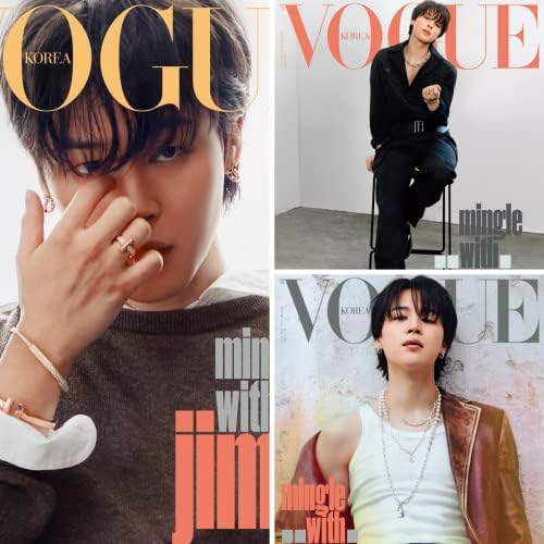 Cokodive BTS Jimin Cover Vogue Magazine 2023. april Ispitajte sve [A + B + C]