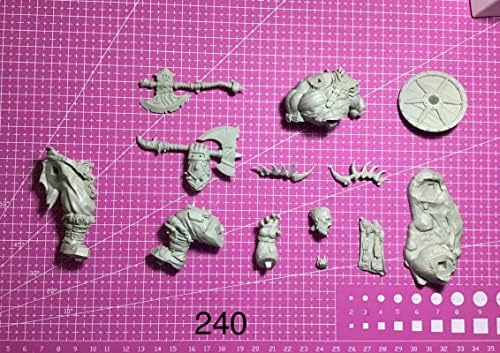 1/24 Ancient Orc Commander Warrior Smola Figura Kit Minijaturni Smola Model // Yc-501