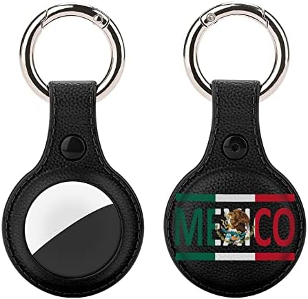 Zaštitna futrola meksičke zastave kompatibilna za AirTag držač lokatora protiv gubitka s privjeskom za ključeve za ovratnik za prtljag u novčaniku Cat Dog Pets