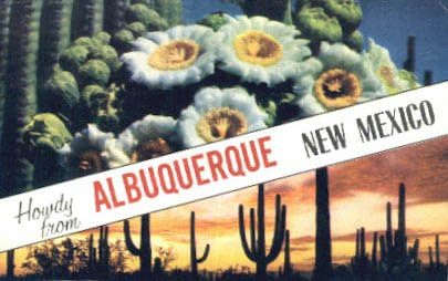 Albuquerque, New Mexico razglednica