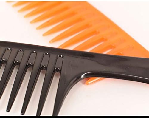 YFQHDD plastični češalj, posebni veliki češalj za čišćenje zuba plastični češalj šampona za velike valne