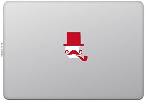 Ljubazni trgovina MacBook Air / Pro 11/13 MacBook naljepnica je brad poljubac gospodin crveni M527-R