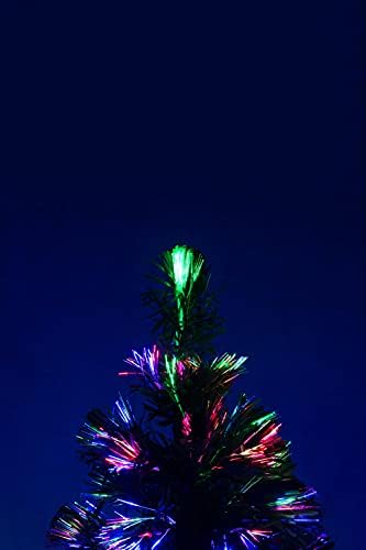 Savršen odmor 3 'optički božićno drvo 90 savjeta, Dia 16 | uključuje metalni postolje, zeleno, pvcf-3