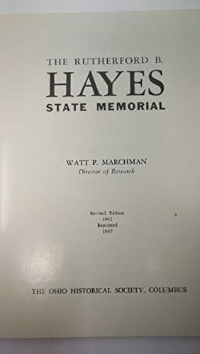 Original Vintage 1967 Rutherford B. Hayes State Memorial Fremont, Ohio Booklet