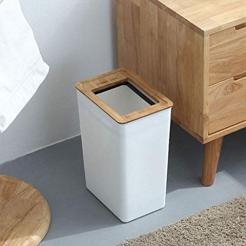 NEOCHY kanta za smeće zatvorene kante za smeće kvadratna kanta za smeće bez poklopca japanski stil jednostavna