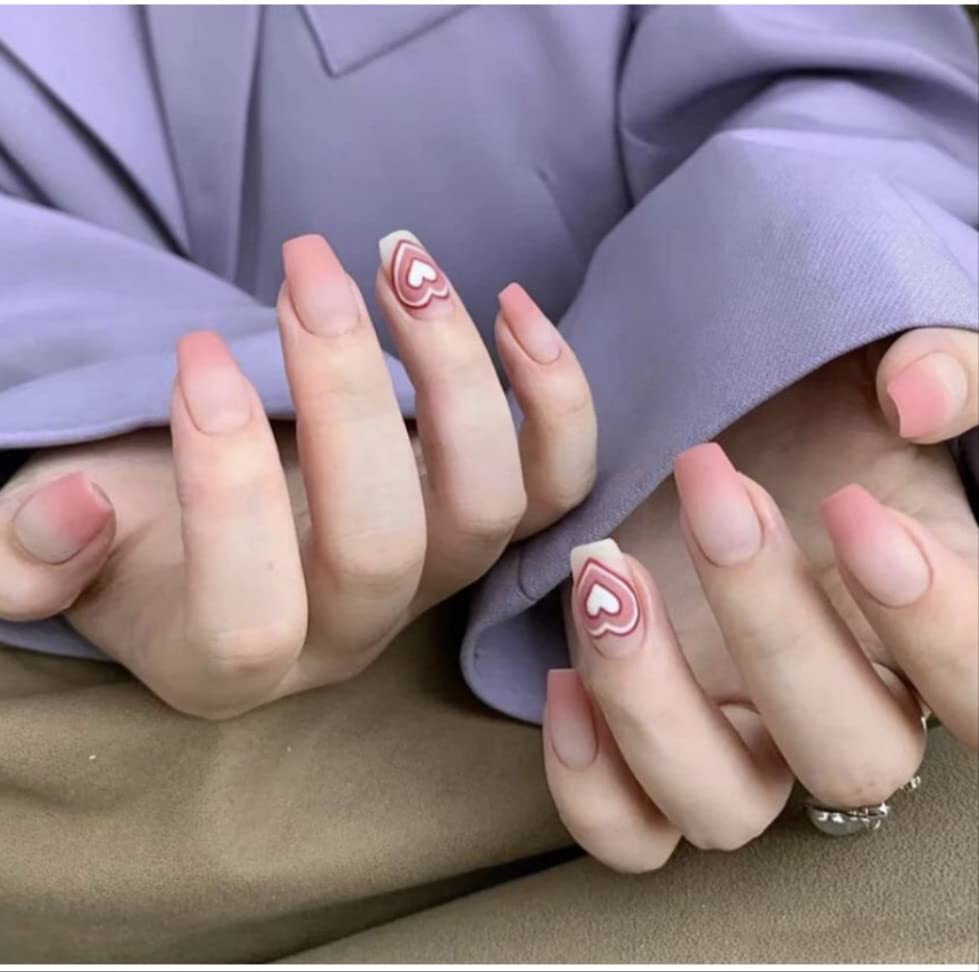 Beauty Chick Press na noktima-pritisnite na noktima srednje ljepilo na noktima umjetne nokte za žene i djevojčice