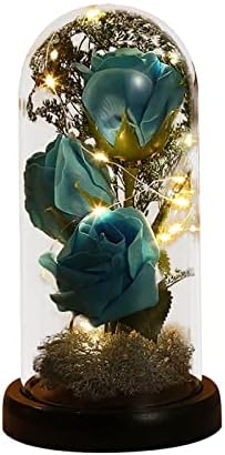 Dan zaljubljenih poklon ukras ruže prozirni akrilni naslovni omot Emittit Dekoracija Kreativna svjetlost