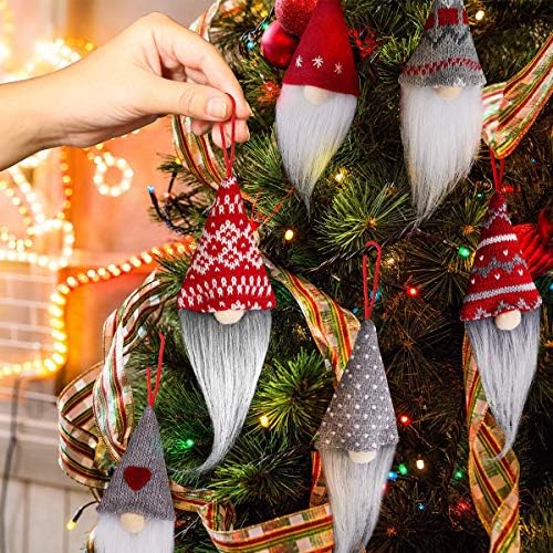 D-Fantix Gnome Božićno stablo i božićni ukrasi, 27,5 inčni veliki švedski Tomte Gnome Božićni ukrasi Santa