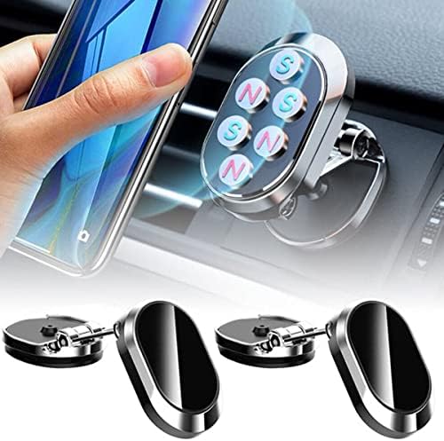 AIIONP 2023 Nova legura savijanje magnetskog automobila telefona, 360 ° rotacijski nosač automobila nosač