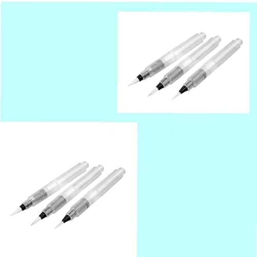 3kom olovke za bojenje vode, četkica za Aqua Pen za Akvarelno farbanje, olovka rastvorljiva u vodi, markeri,