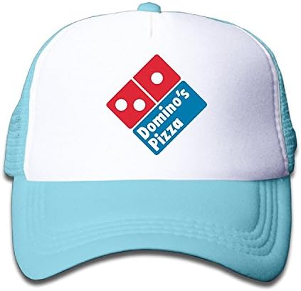 WH & Sy The Domino's pica logotip Dječji mrežica kamionska kapa Podesiva modna dječja mreža Snapback Hat