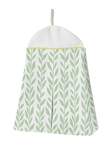 Sweet Jojo dizajn žuti, zeleni i bijeli suncokret boho cvjetni set posteljine dječjeg dječjeg kreveta -