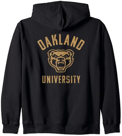 Oakland univerzitet Golden Grizzlies veliki zip hoodie