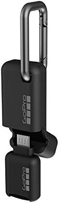 GoPro Quik key čitač microSD kartica brz i jednostavan za priključivanje i reprodukciju, klip za karabiner