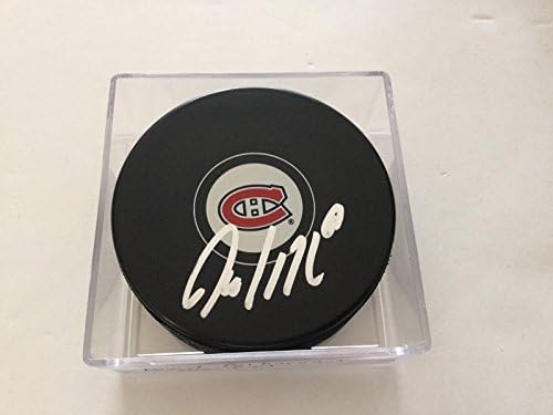 David Desharnais potpisao hokejaški Pak Montreal Canadiens sa autogramom d-autogramom NHL Paks