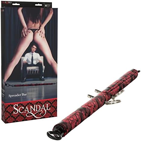 Kalekotski skandalni šipka za skandal - luksuzni 36-inčni zadržavanje bara - seks igračke za parove - crveno